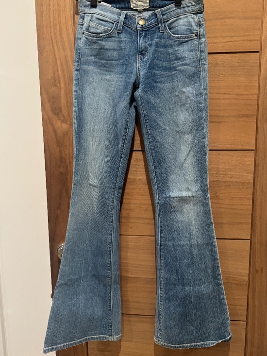 Current/Elliott Denim - Current/Elliott The Low Bell Heirloom Low Rise Flare Jeans Size 26